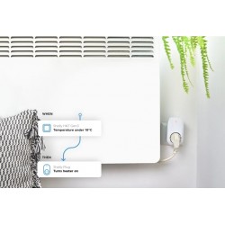 Shelly H i T Gen3 Ivory - inteligentny czujnik temperatury i wilgotności Wi-Fi