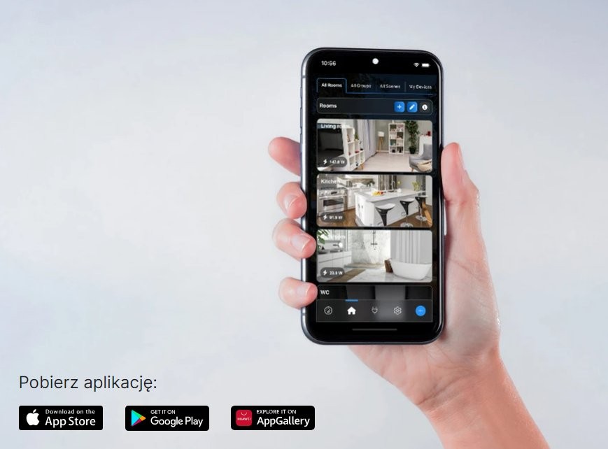 Shelly H&T Gen3 Ivory - kontrola domu za pomocą aplikacji na telefonie