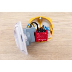 Shelly 1PM Mini Gen3 - inteligentny przekaźnik WIFI z pomiarem mocy 8A