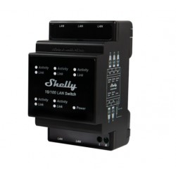 Shelly LAN Switch - 5 portowy przełącznik LAN