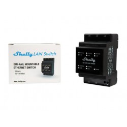 Shelly LAN Switch - 5 portowy przełącznik LAN