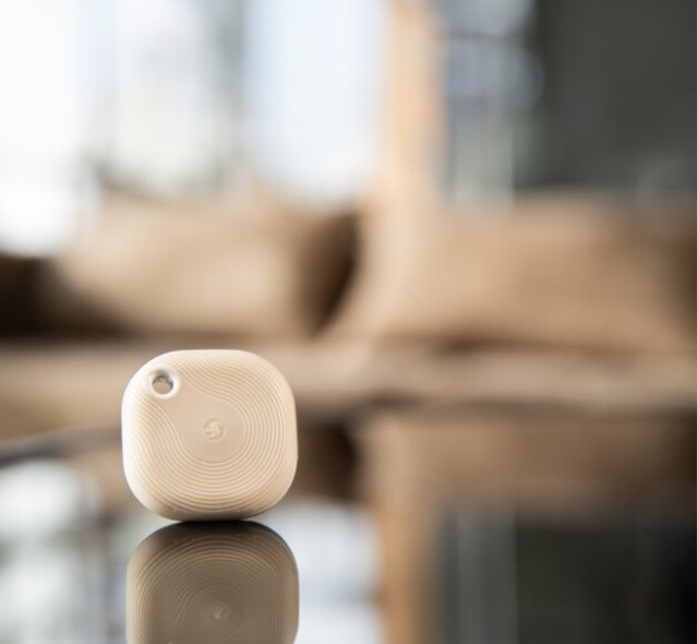 Shelly BLU Button Tough 1 - GPS tracker w kolorze mocha