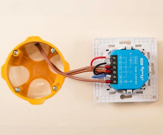 Regulator temperatury Shelly 2L Gen3 WiFi wraz z wentylatorem