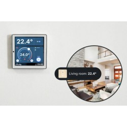 Shelly Wall Display (biały)BLU H i T Ivory - inteligentny panel sterowania domem