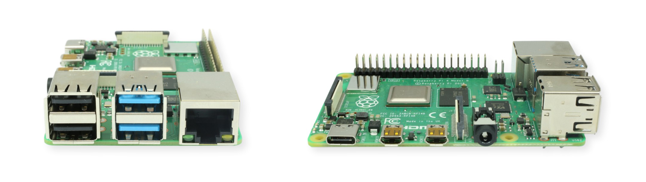 Zestaw Raspberry Pi 4 Model B z 8 GB pamięci RAM - kompletny zestaw do projektów edukacyjnych i hobbystycznych, zawierający modele płytek Raspberry Pi 4 – Model B i Model D