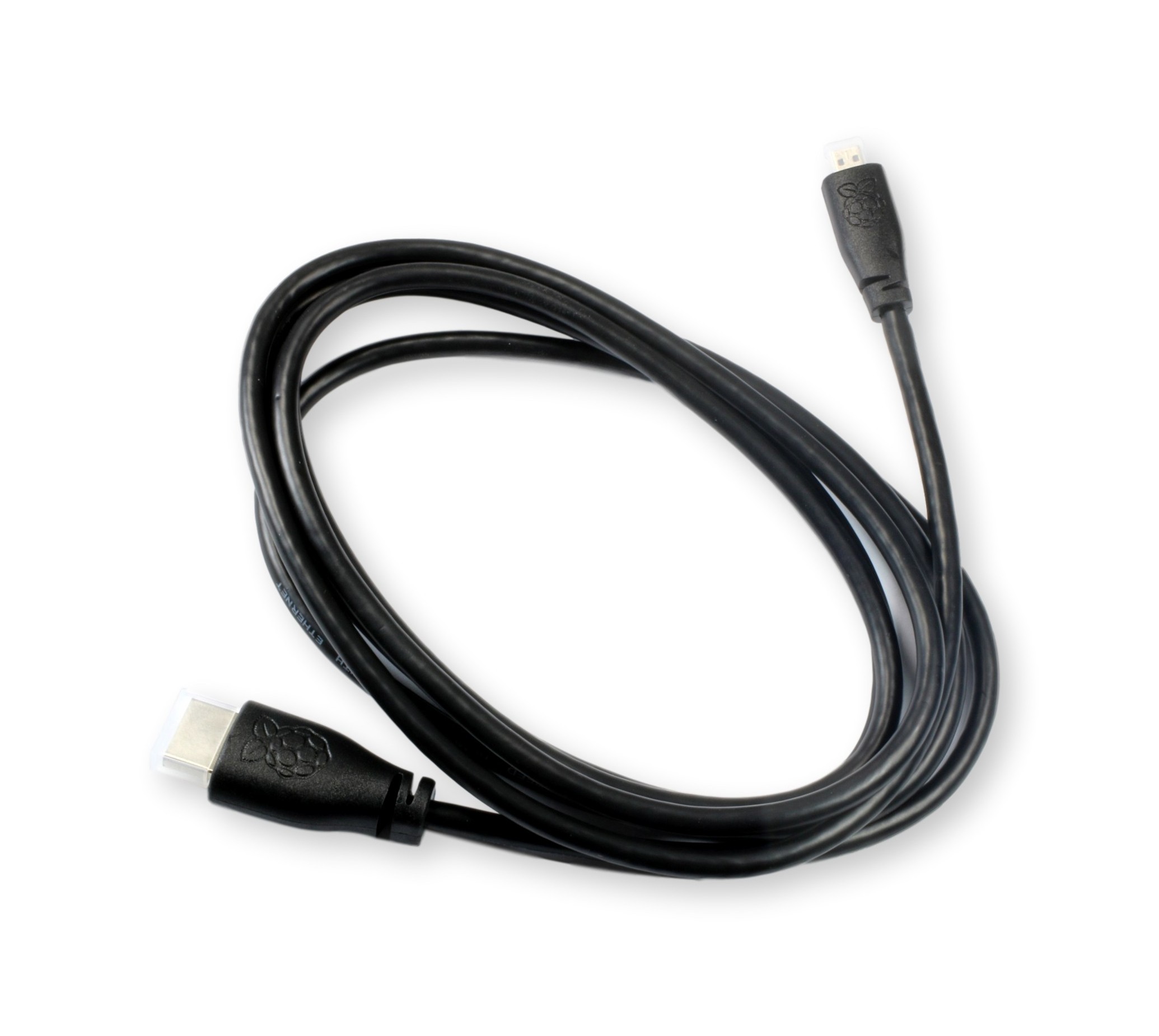 Kabel Ethernet czarny do Raspberry Pi
