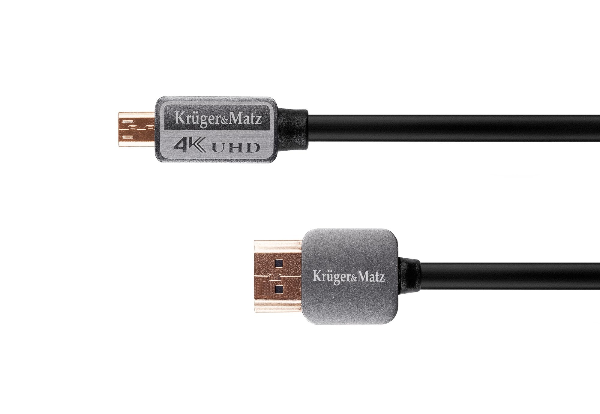 Kabel HDMI-microHDMI 1.8m Krüger&Matz z obsługą 4K UHD