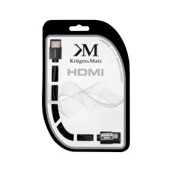 Kabel HDMI-microHDMI wtyk-wtyk (A-D)  1.8m Kruger&Matz