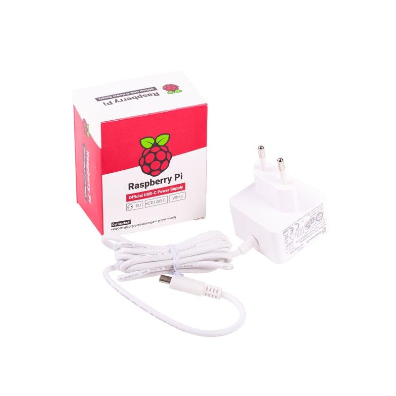Oficjalny zasilacz USB-C 5.1V 3A do Raspberry Pi 4