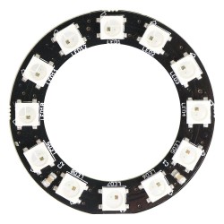 micro:bit ZIP Arc do micro:bit, 12 diod LED RGB ZIP, okrąg 360 stopni