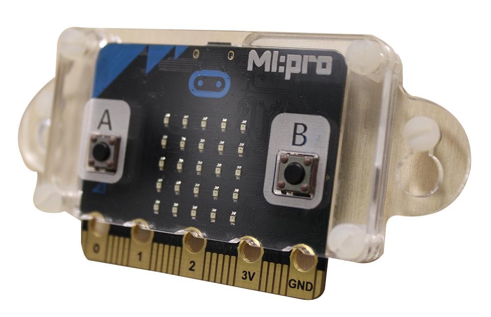 micro:bit obudowa Mi Pro z przyciskami A i B oraz siatką LEDów