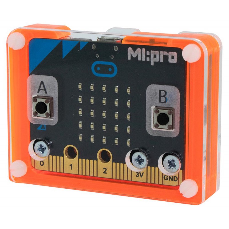 micro:bit obudowa MI:power do micro:bit,  pomarańczowa KITRONIK  5611-O