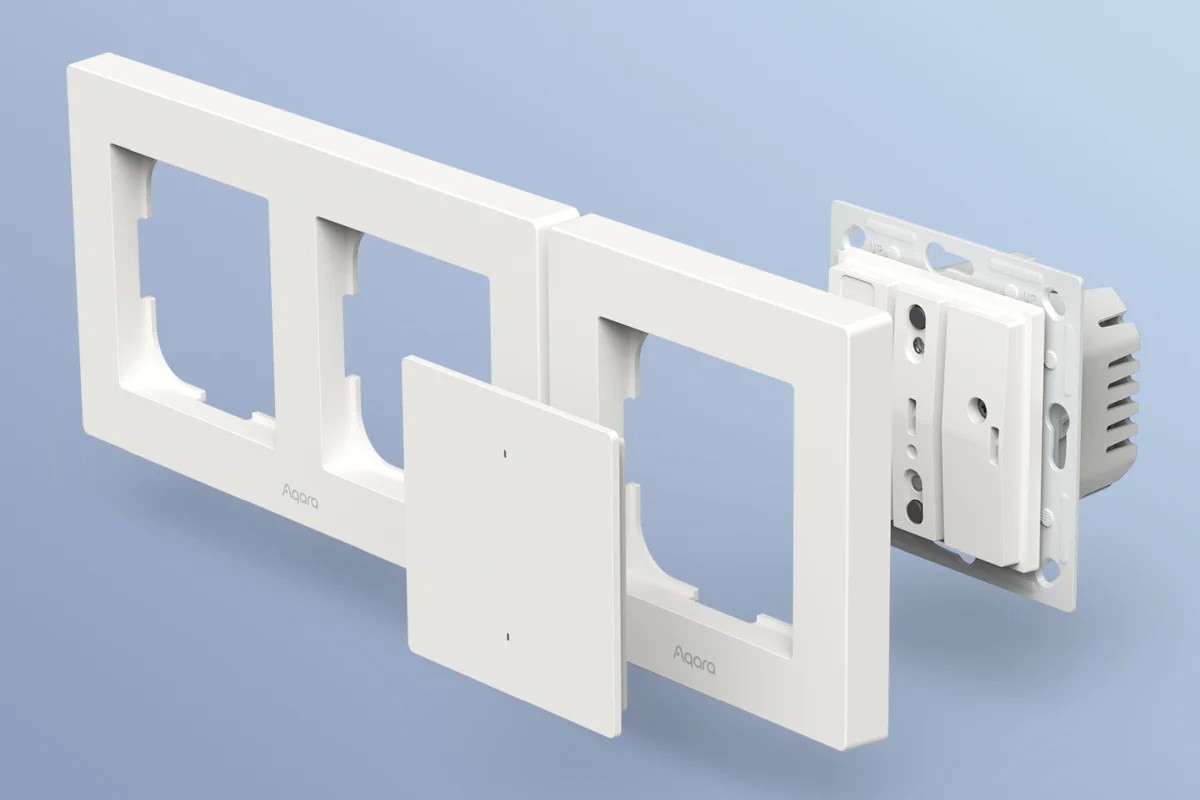 Aqara Light Switch H2 EU - inteligentny przełącznik 4 przyciski, 2 kanały, offline