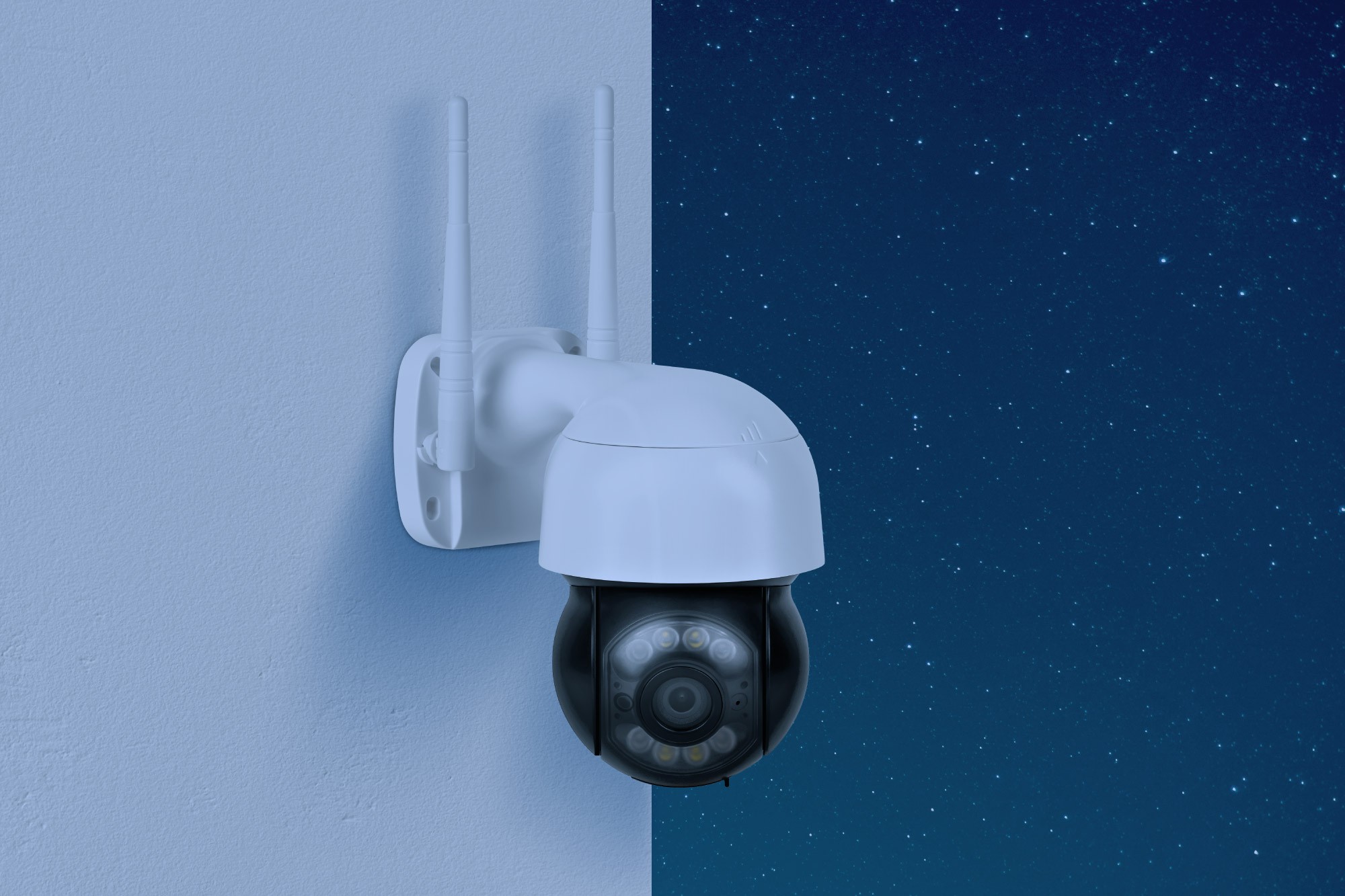 Kamera Wi-Fi Kruger&Matz Connect C60 Kamera Wi-Fi Kruger&Matz Connect C60 Tuya - detekcja ruchu i tryb nocny