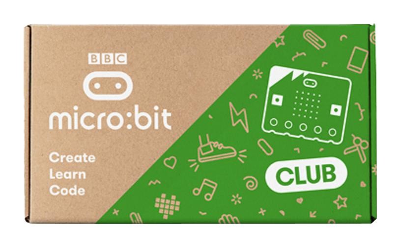 Opakowanie zestawu edukacyjnego BBC micro:bit Club, zawierającego 10 płytki Micro:bit V2.2