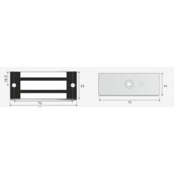 Scot EL-120 - zwora elektromagnetyczna 70kg