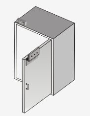Scot EL-120 zwora elektromagnetyczna Zwora elektromagnetyczna Scot EL-120 do drzwi 70 kg 12V DC