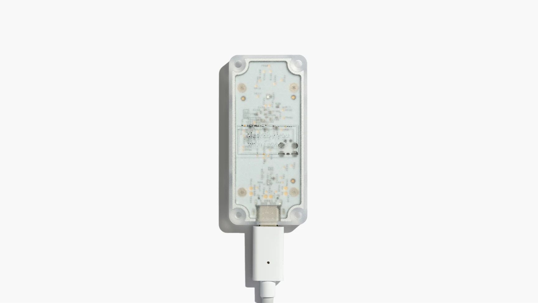 Google Coral USB Accelerator Google Coral USB Accelerator Edge TPU 4 TOPS AI, moduł z przezroczystą obudową i gniazdem USB-C