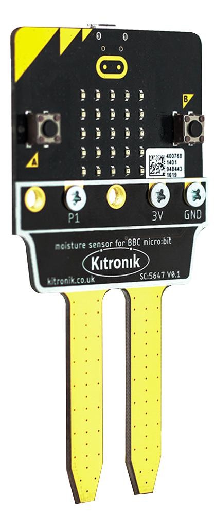 Kitronik czujnik wilgotności do micro:bit Czujnik wilgotności gleby Kitronik SC:5647 V0.1 dla micro:bit