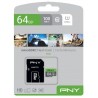 Karta pamięci MicroSDXC Elite 64GB PNY  P-SDUX64U185GW-GE