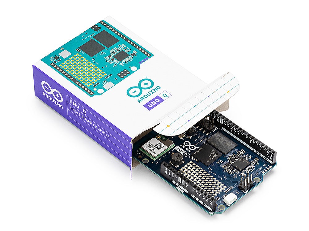 Hybrydowa płyta rozwojowa Arduino UNO Q 4GB z modułem Wi-Fi