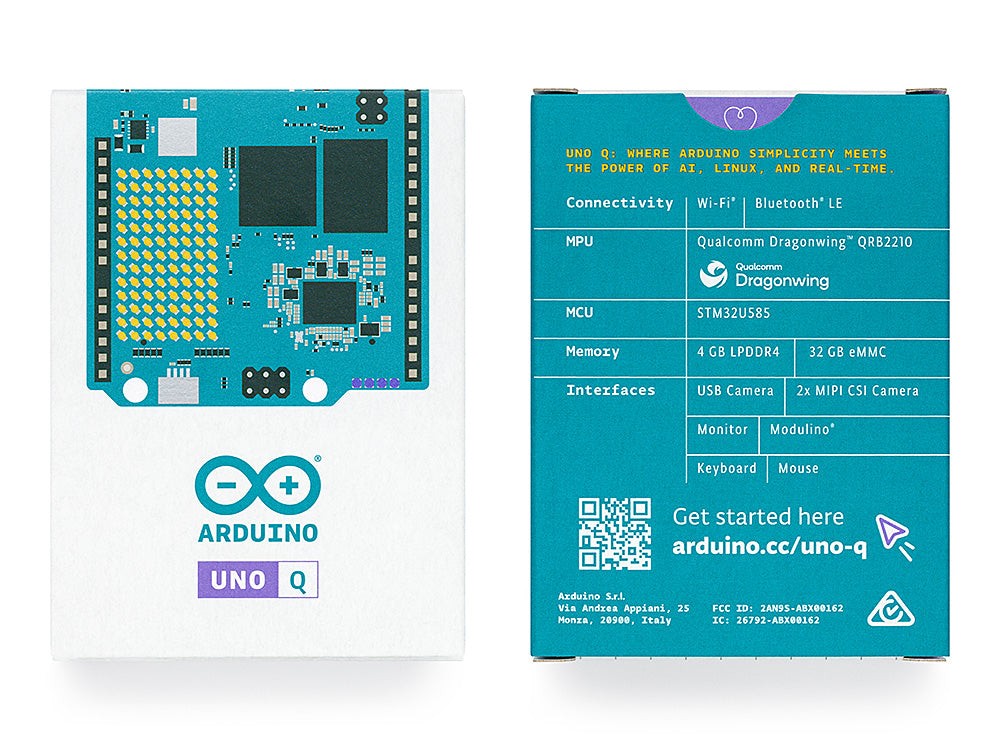 Arduino UNO Q - hybrydowa płyta rozwojowa z procesorem Qualcomm Dragonwing i systemem Linux