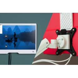 Raspberry Pi Monitor 15,6 Full HD IPS HDMI czerwono-biały