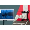 Raspberry Pi Monitor 15,6 Full HD IPS HDMI czerwono-biały