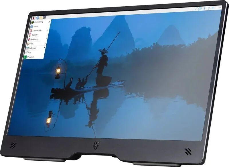 Raspberry Pi Monitor 15,6-calowy Full HD IPS z głośnikami pod systemem Linux