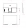 Raspberry Pi Monitor 15,6 Full HD IPS HDMI czarny