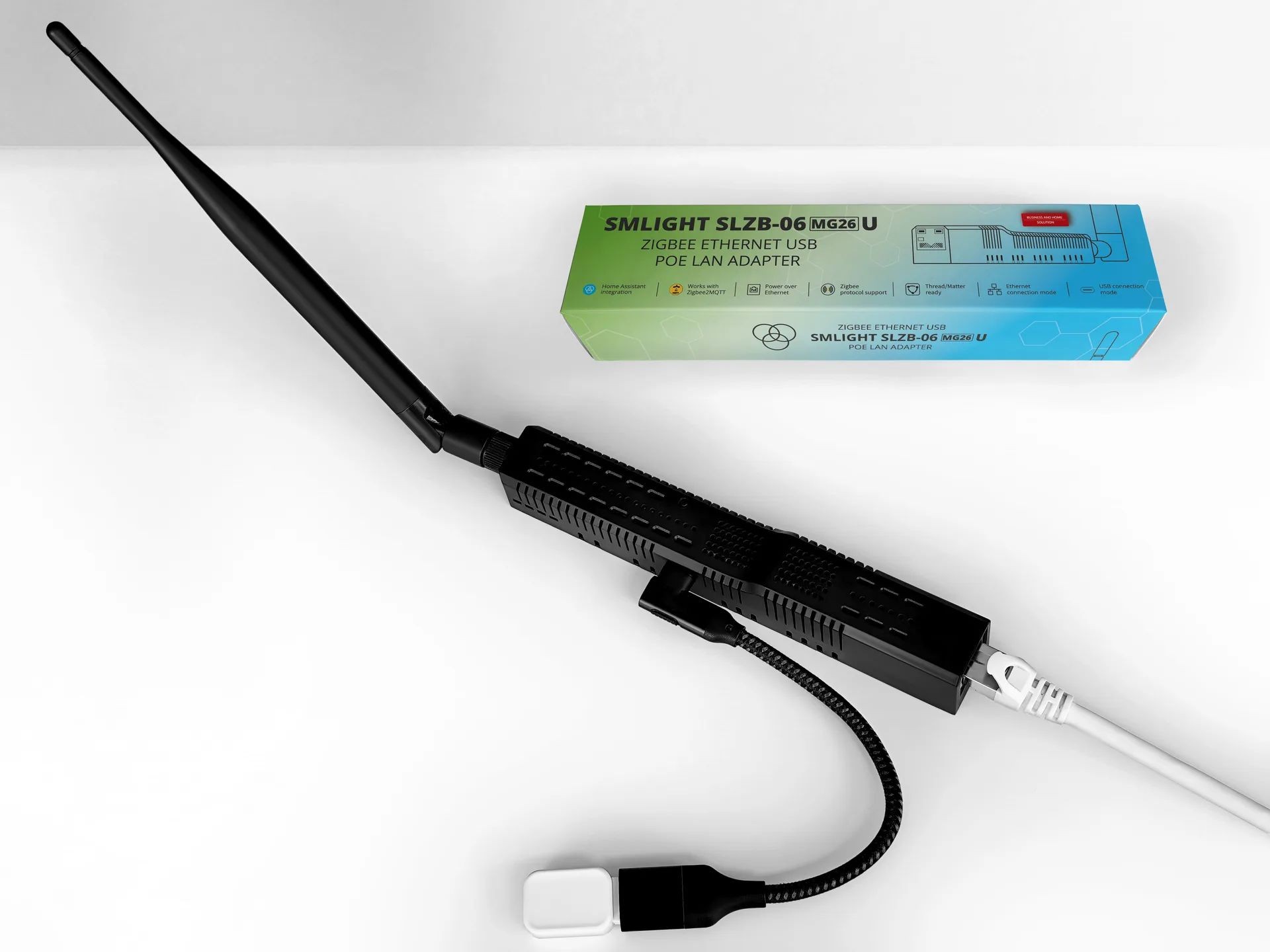 SMLIGHT SLZB-06Mg26U Koordynator SMLIGHT SLZB-06Mg26U - adapter USB do koordynatora sieci Zigbee