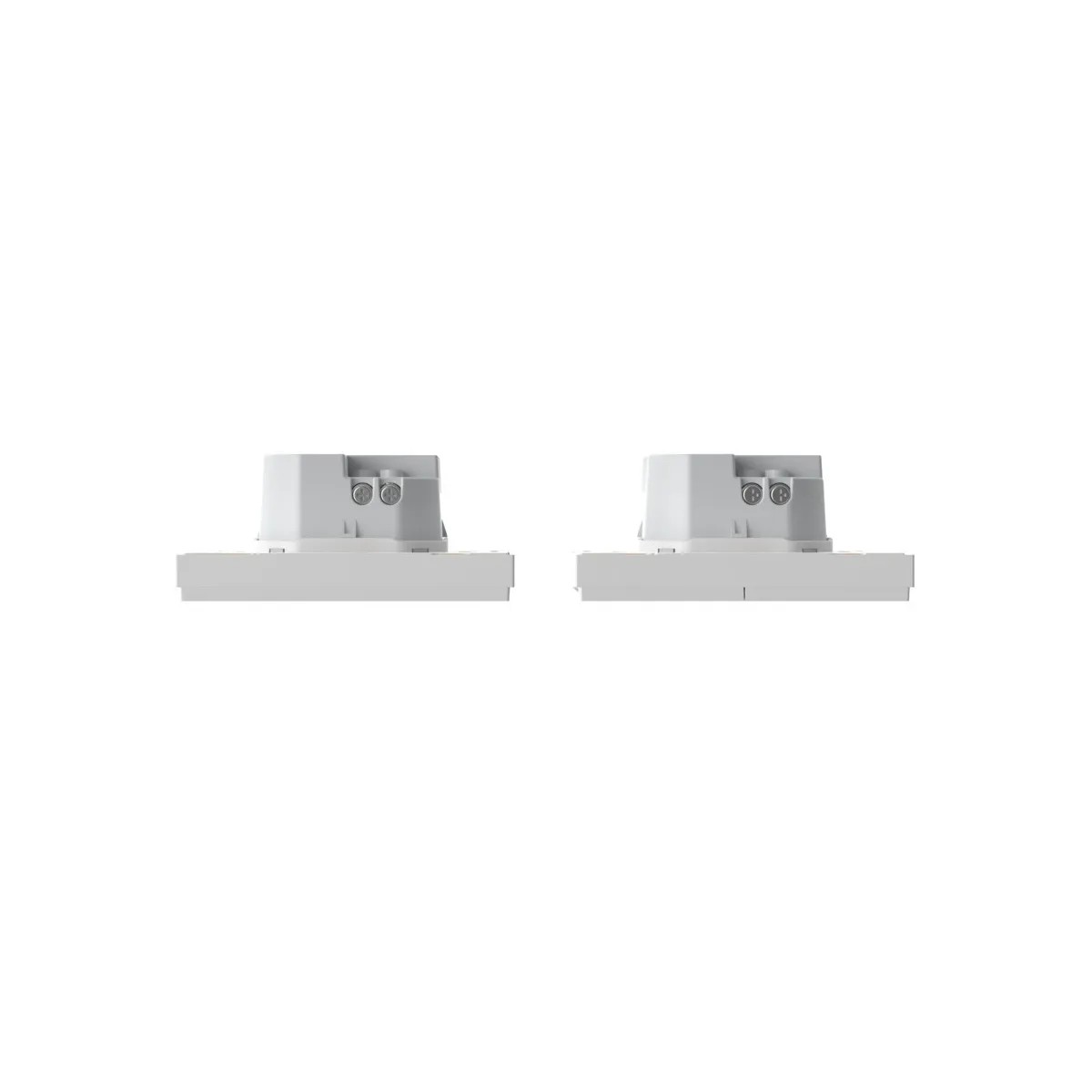 Aqara Wall Single Switch H1, 2 przyciski Przełącznik Aqara Wall Single Switch H1 - dwa białe przyciski sterujące do systemu inteligentnego oświetlenia