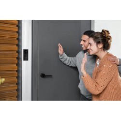 Aqara Smart Video Doorbell G4 czarny wideodomofon Wi-Fi 1080p HomeKit Secure Video