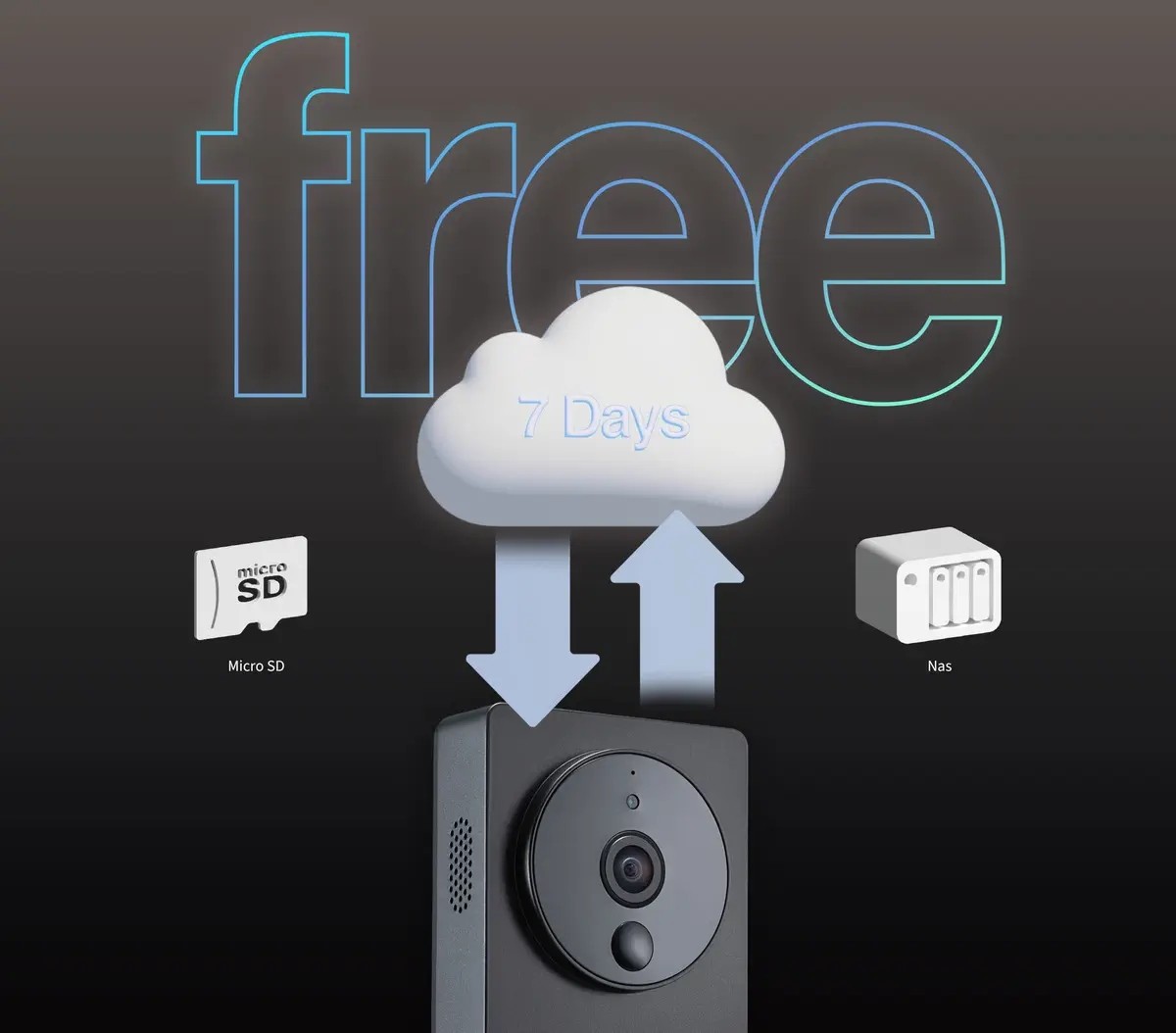Aqara Smart Video Doorbell G4 Czarny Aqara Smart Video Doorbell G4 - czarna kamera bezpieczeństwa z przyciskiem i obiektywem