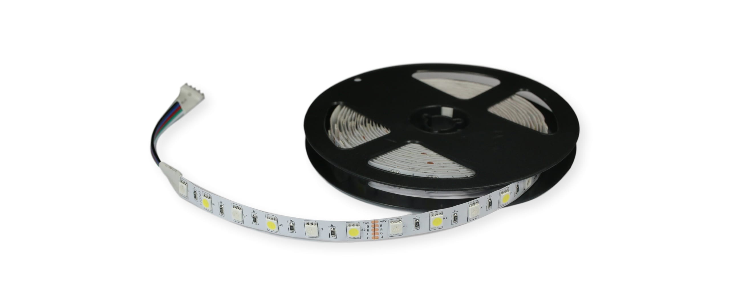 Taśma LED RGBW+biała zimna 5050 5m/300 zwinięta +12V