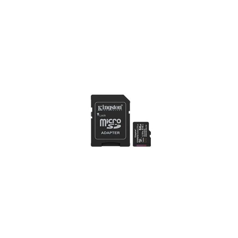 Kingston Canvas Select G3 64GB - karta pamięci microSD dla Raspberry Pi