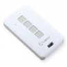 BleBox uRemote Basic biały pilot μWiFi 4 przyciski do sterowania urządzeniami wBox