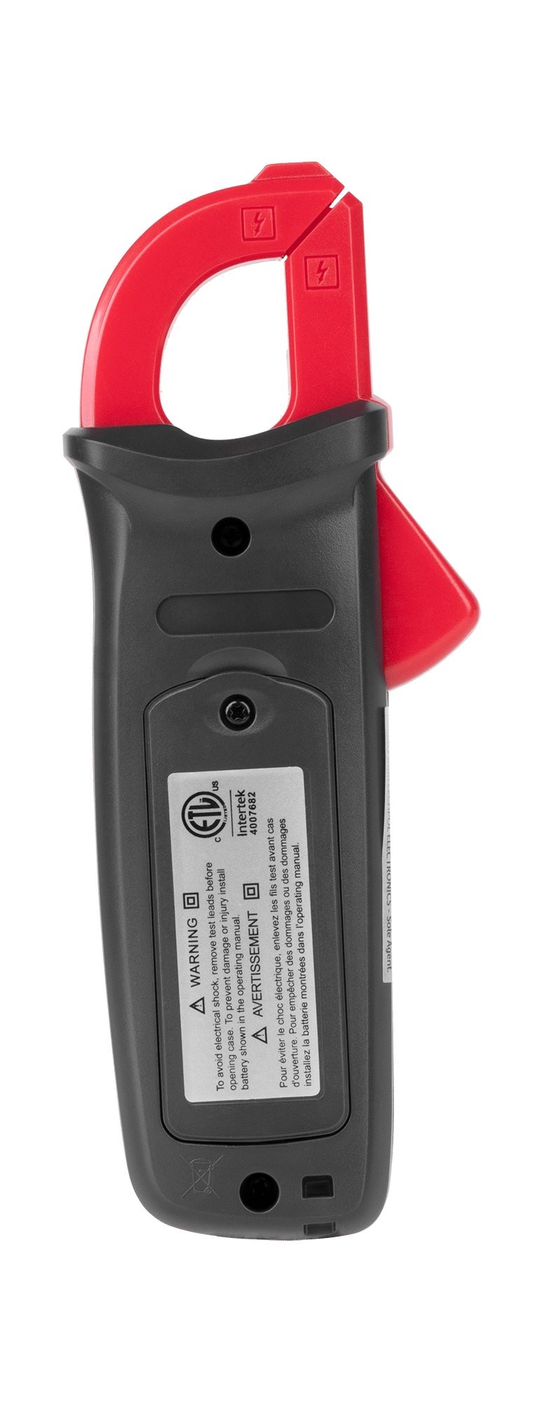 Miernik prądu przemiennego UT210A 200A AC clamp meter z czerwonym uchwytem