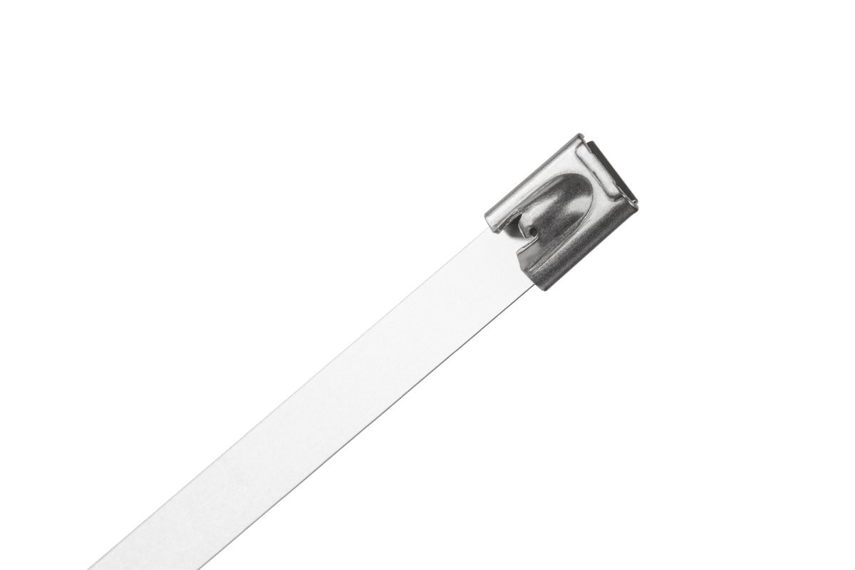 Zacisk stalowy 30cm x 7.9mm - metalowy zabezpieczony mechanizm