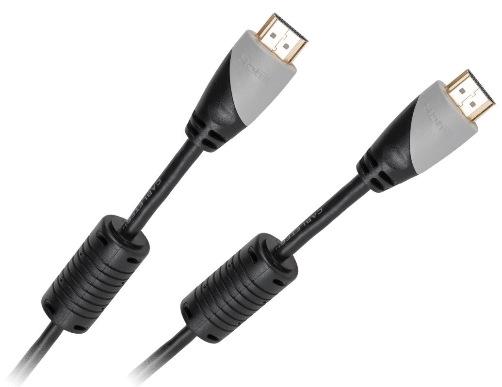 Kabel HDMI 3m 2.0 4K Kabel HDMI-HDMI 3m o przekroju 2.0, kompatybilny z rozdzielczością 4K oraz funkcją Ethernet