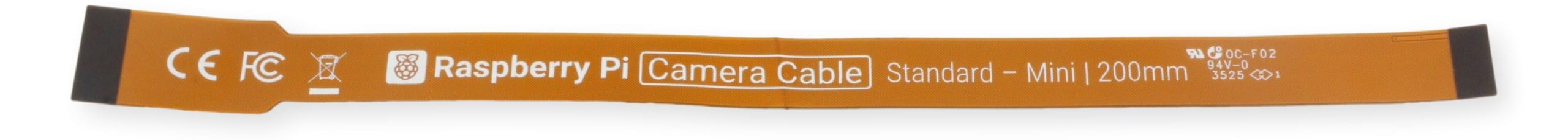 Kabel do kamery Raspberry Pi - 200 mm, standardowy, mini