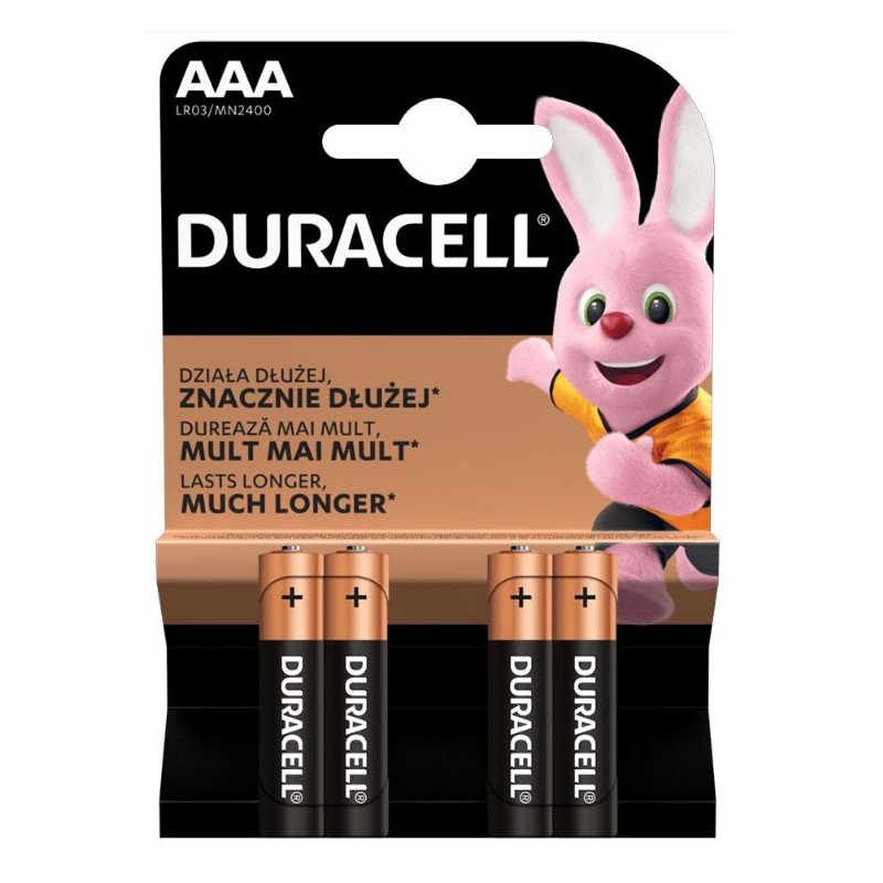 Bateria LR03 AAA Duracell Najwyższej jakości