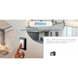BleBox inBox inteligentny bezprzewodowy przycisk μWiFi 4 wejścia bateryjny do urządzeń wBox