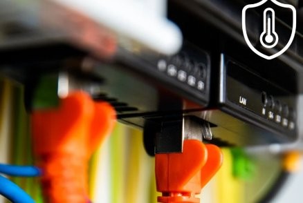 Shelly Pro 4PM V2 czujnik temperatury Shelly Pro 4PM V2 - inteligentny router z czujnikiem temperatury