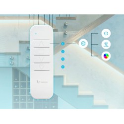 BleBox simpleRemote sRemote bateryjny pilot μWiFi z 4 programowalnymi przyciskami