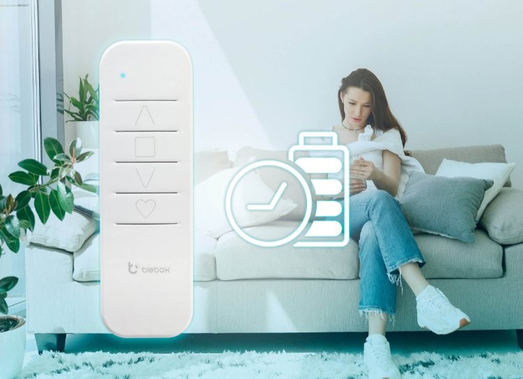 BleBox simpleRemote - prosty pilot do systemu sterowania domowym marki BleBox