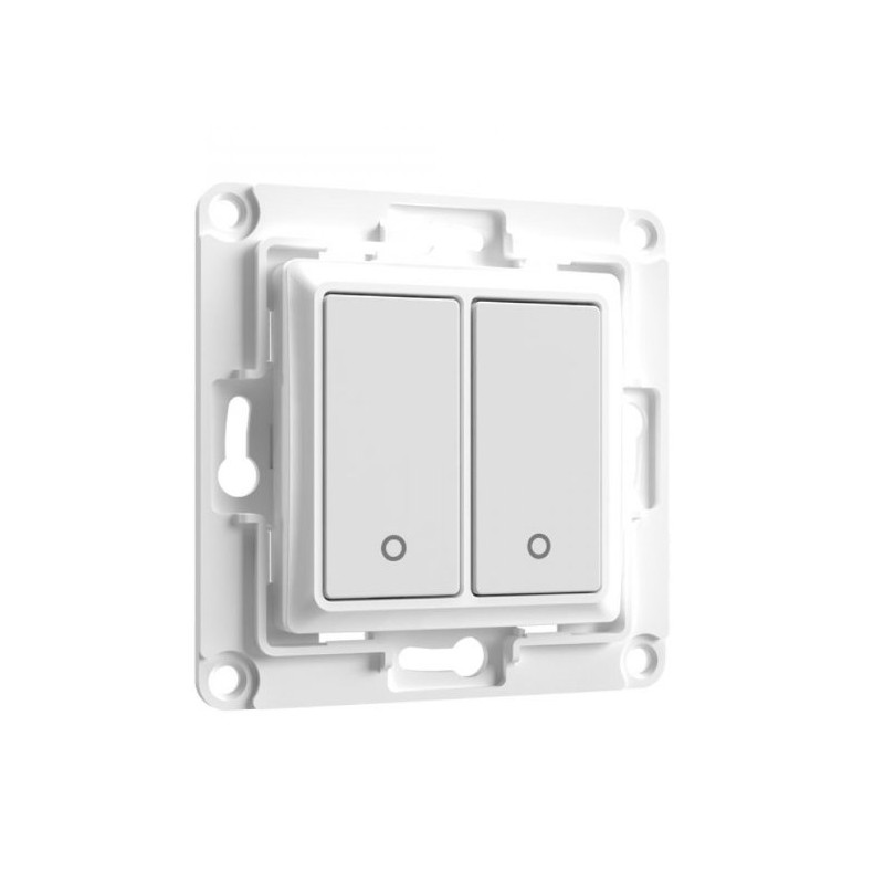 Shelly Wall Switch 2 biały przełącznik ścienny 2-przyciskowy do przekaźników Shelly