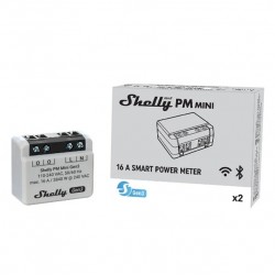 Shelly PM Mini Gen3 miernik mocy WiFi 1-kanałowy 16 A 3840 W z Bluetooth