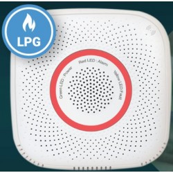 Shelly GAS LPG czujnik gazu płynnego WiFi z alarmem dźwiękowym i świetlnym