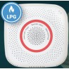 Shelly GAS LPG czujnik gazu płynnego WiFi z alarmem dźwiękowym i świetlnym